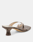 Dolce Vita - Brevel Vinyl Heels - Dark Brown Jelly -