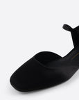 Intentionally Blank - Elizabeth Satin Mary Jane -