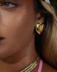 Celeste Starre - Forever Cupid Earrings - Gold -