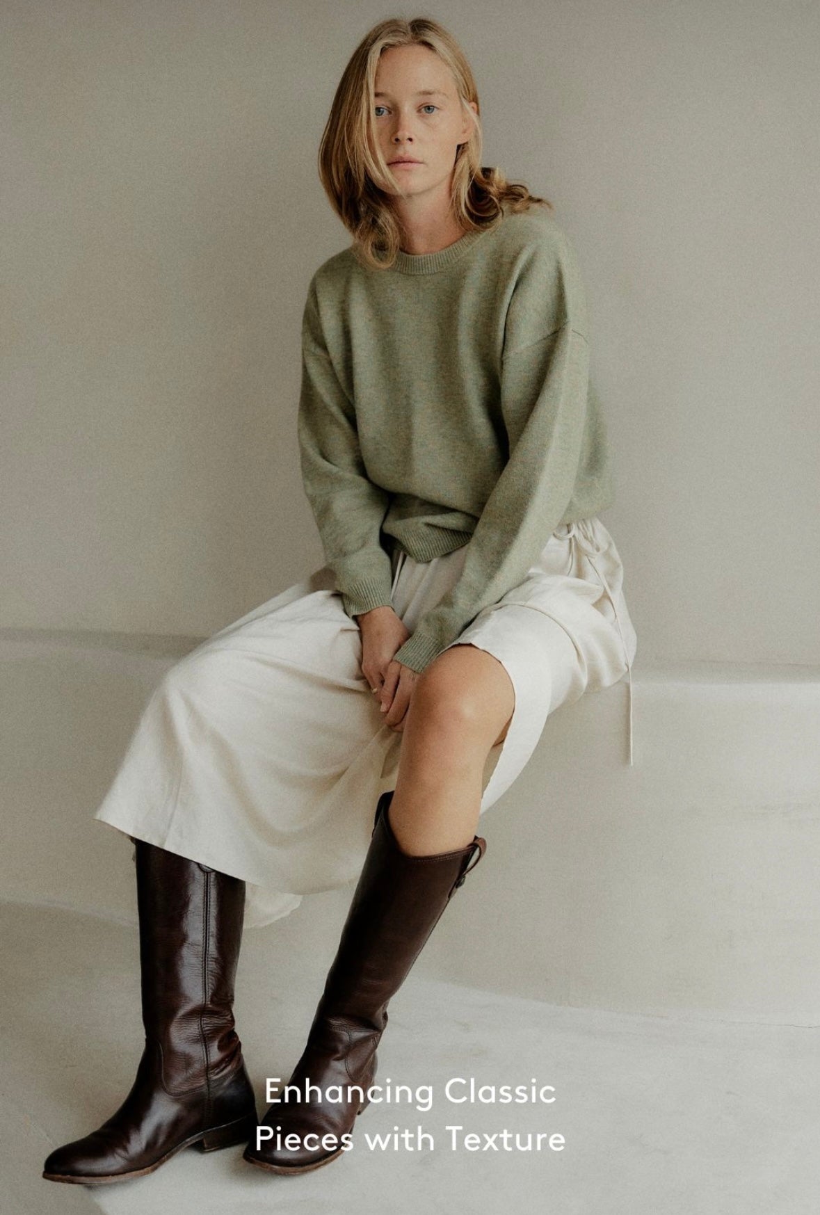 Sutton Sweater - Sage