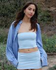 Campbell & Kramer - Rowena Skirt - Powder Blue -