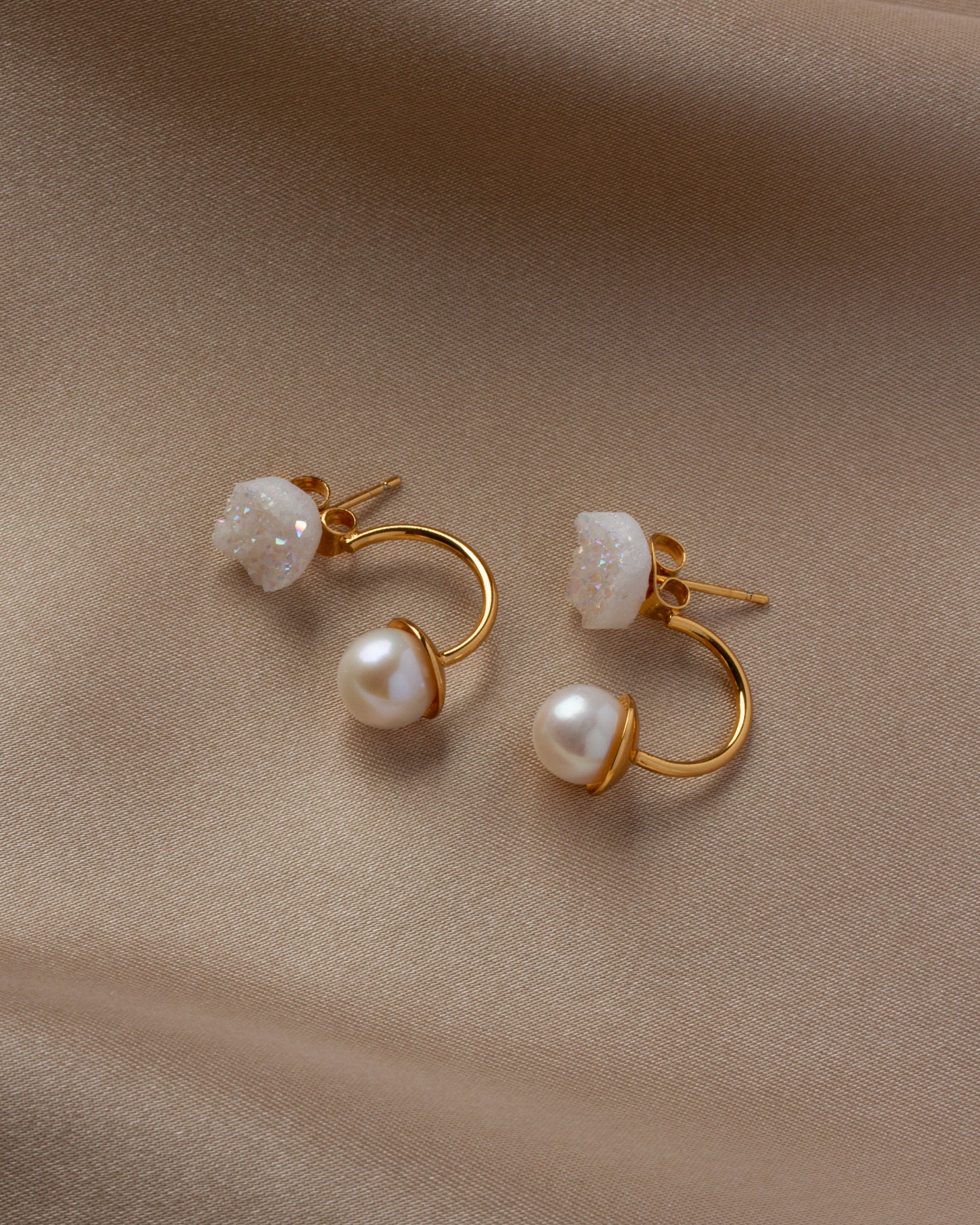 Ebb and Flow Front Back Earrings