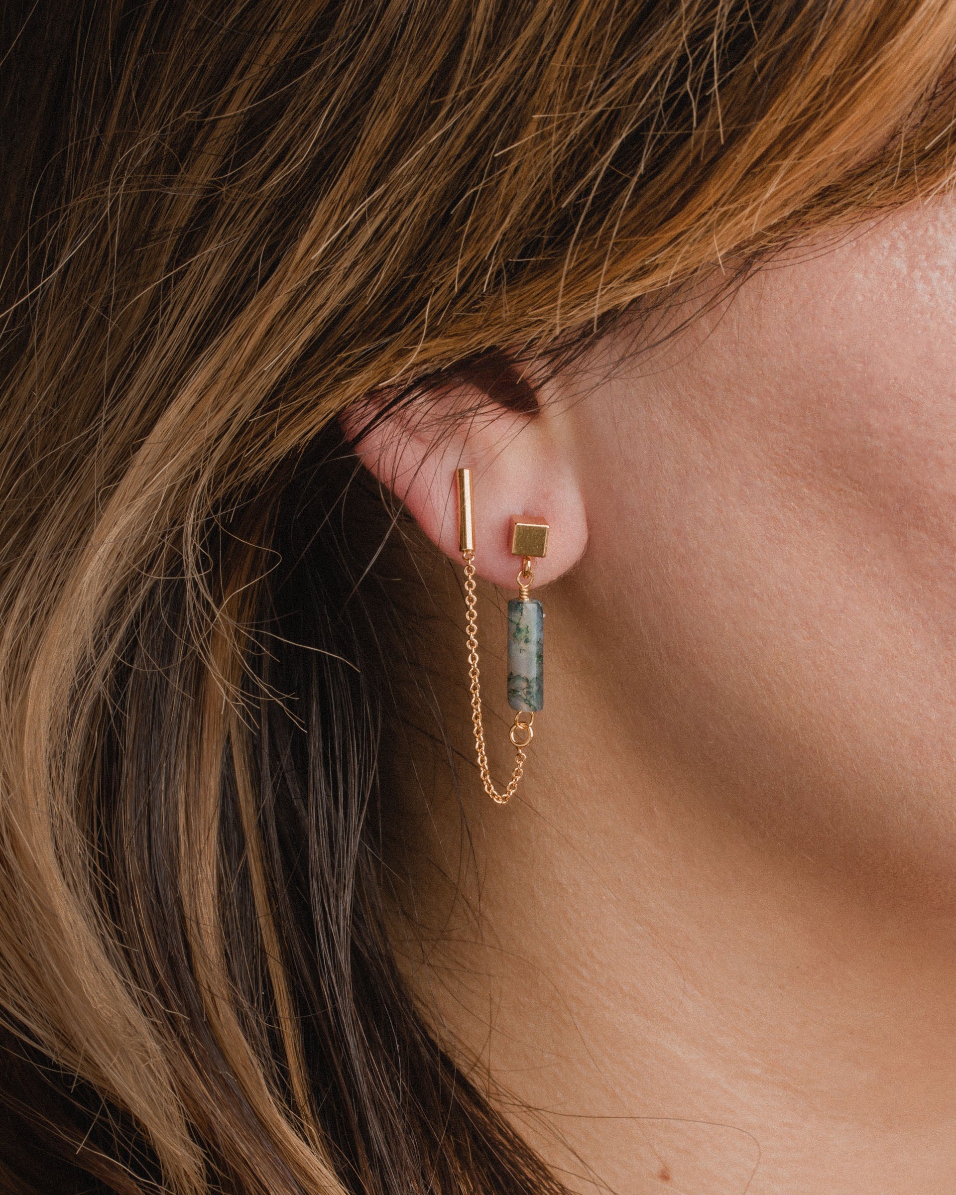 Effortless Double Pierced Earrings