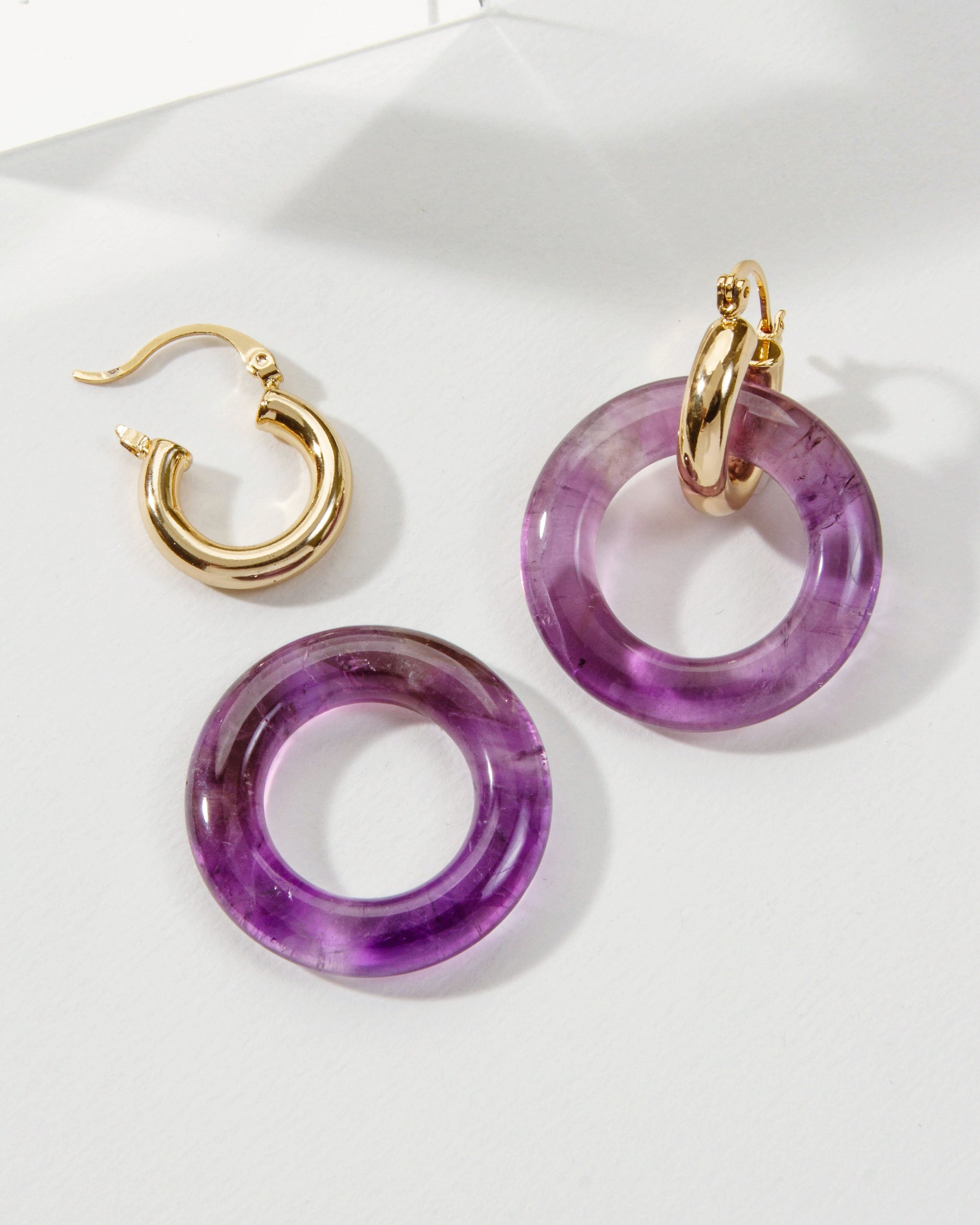 Simply Charmed Round Hoop Earring