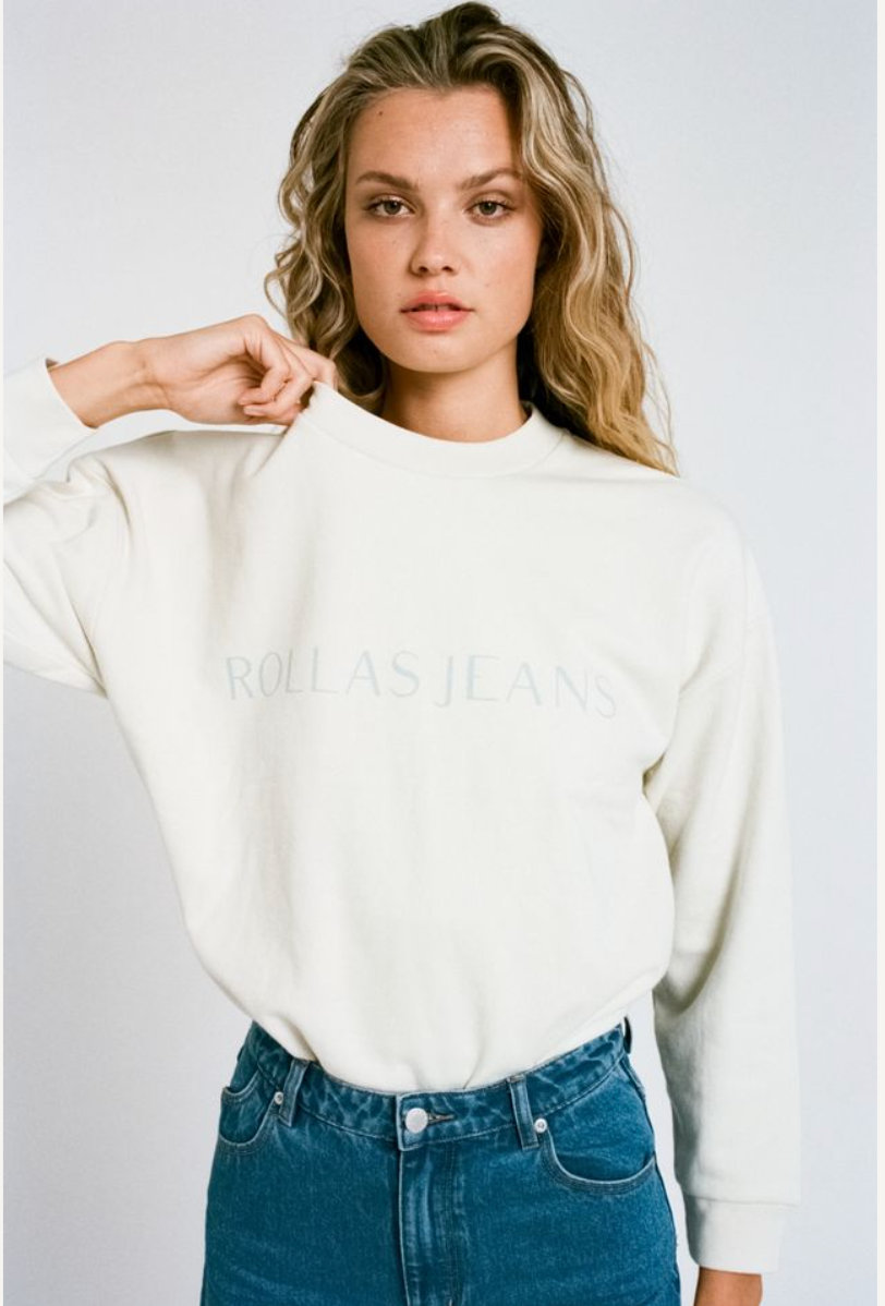 Editorial Slouch Sweater - Salt