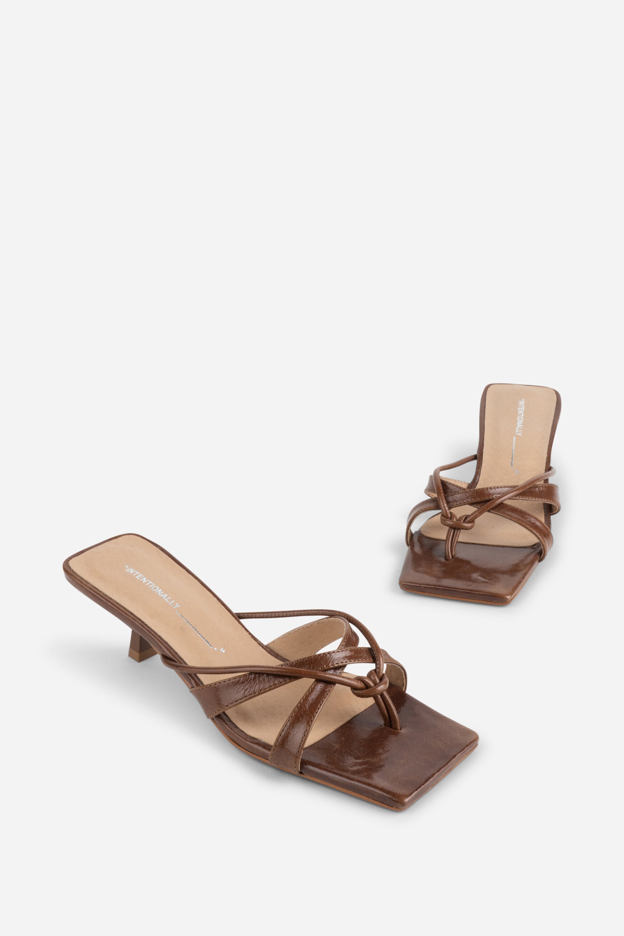 Eli Kitten Heel Thong Sandal