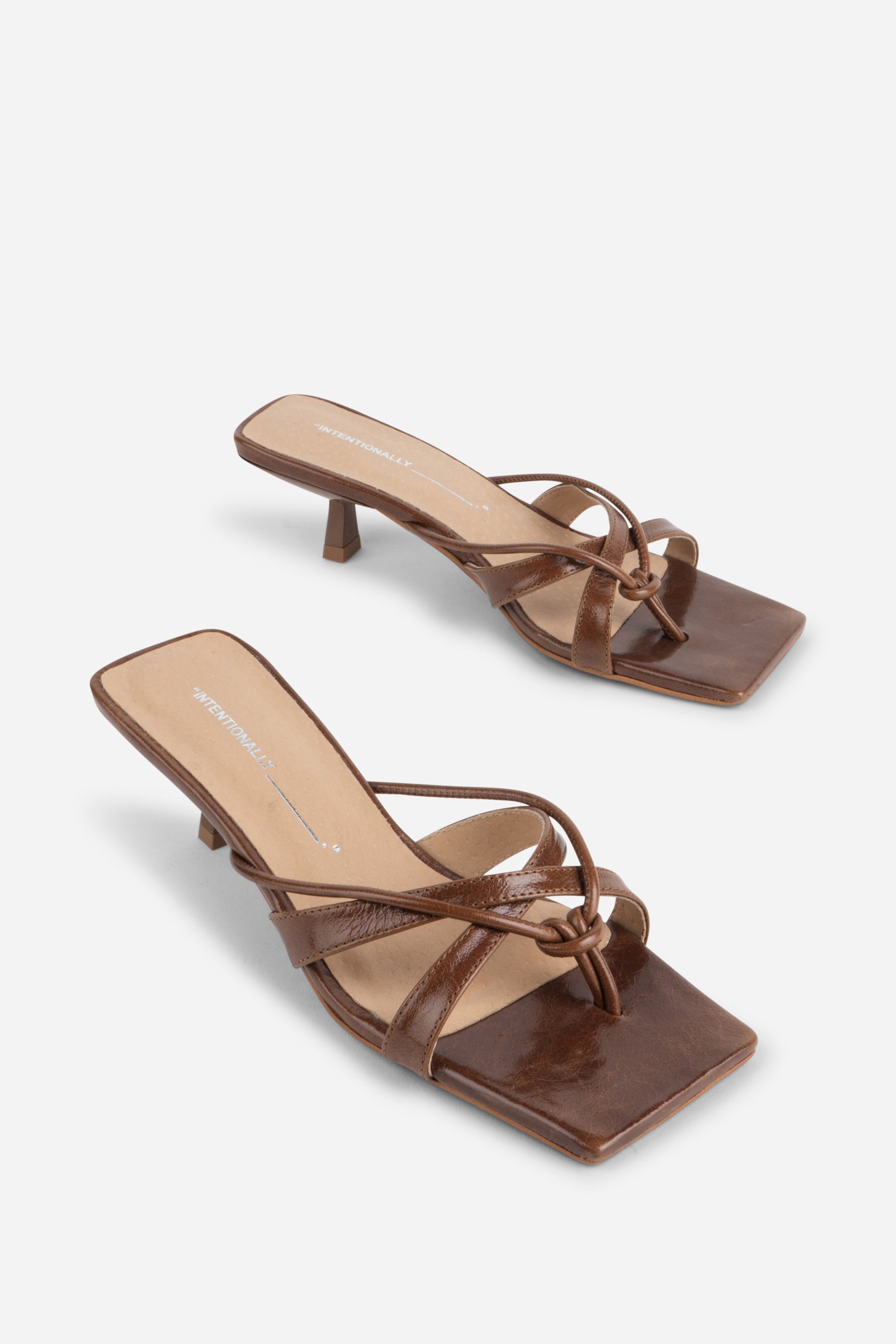 Eli Kitten Heel Thong Sandal