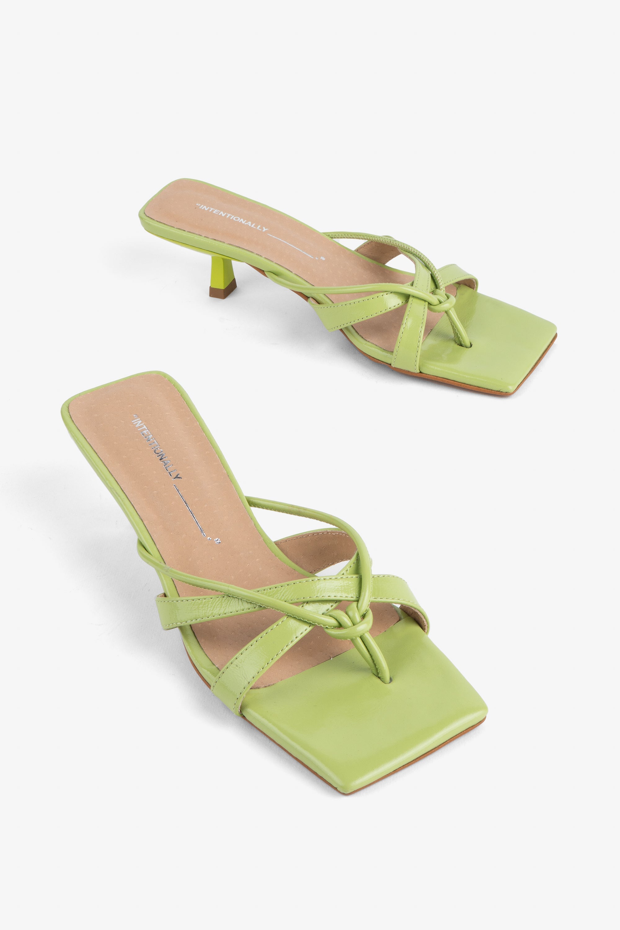 Eli Kitten Heel Thong Sandal