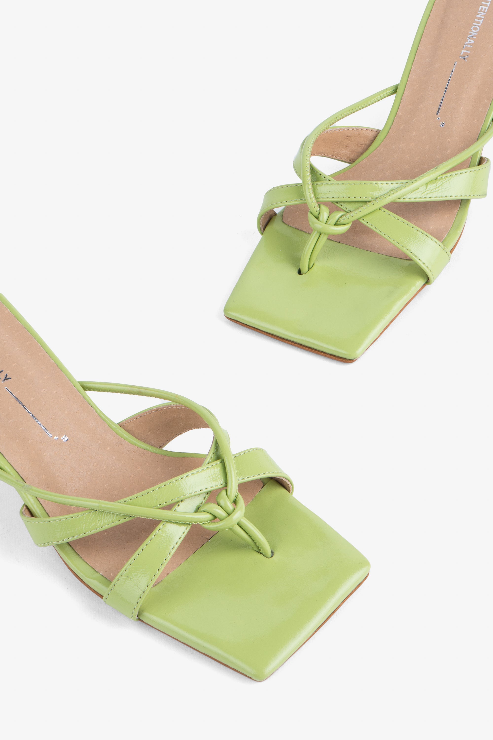 Eli Kitten Heel Thong Sandal