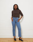 Vivienne Straight Leg Jeans - Washed Indigo