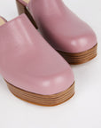 Intentionally Blank - Facts Leather Platform Clog -