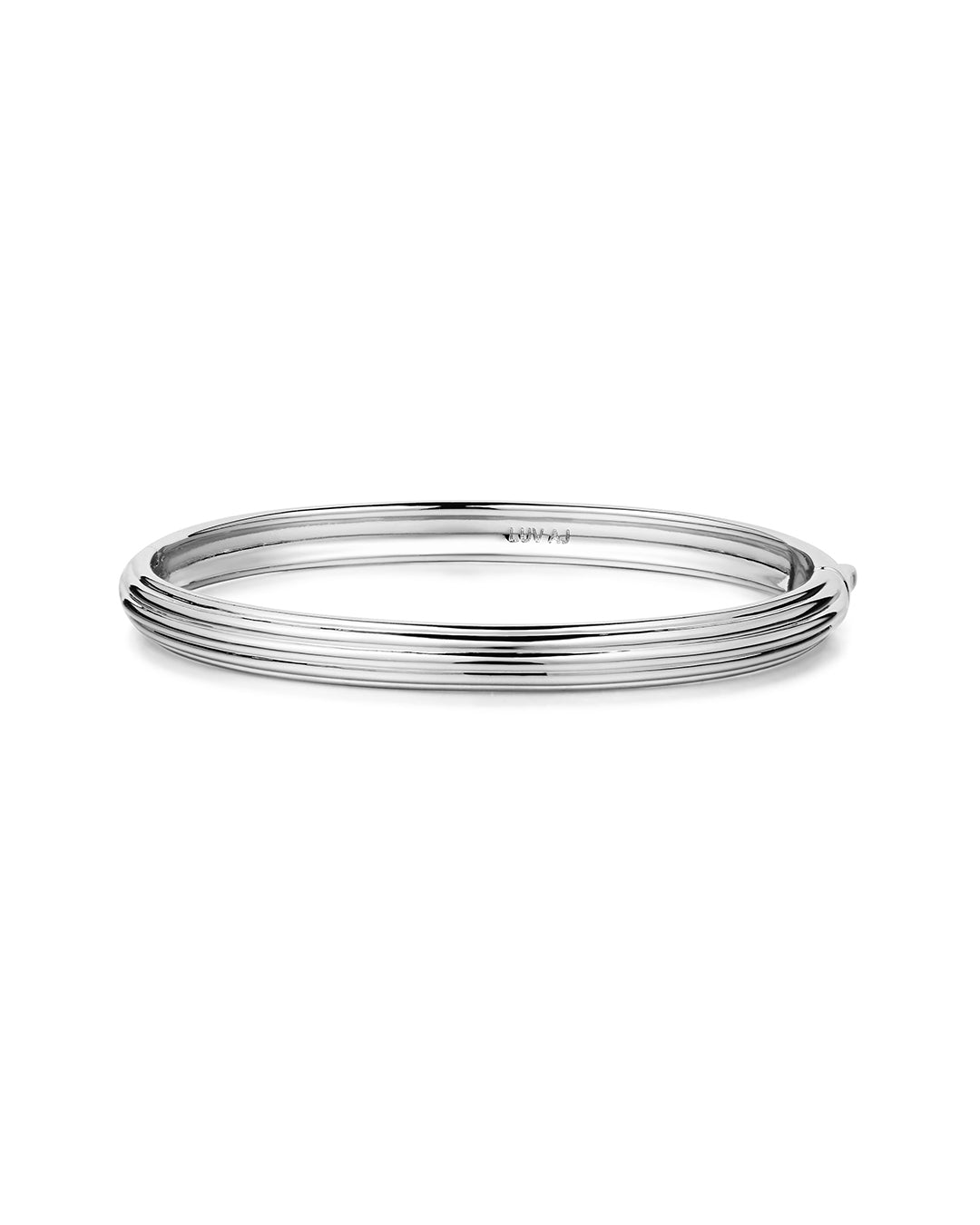 Luv Aj - Remy Hinge Bracelet - Silver