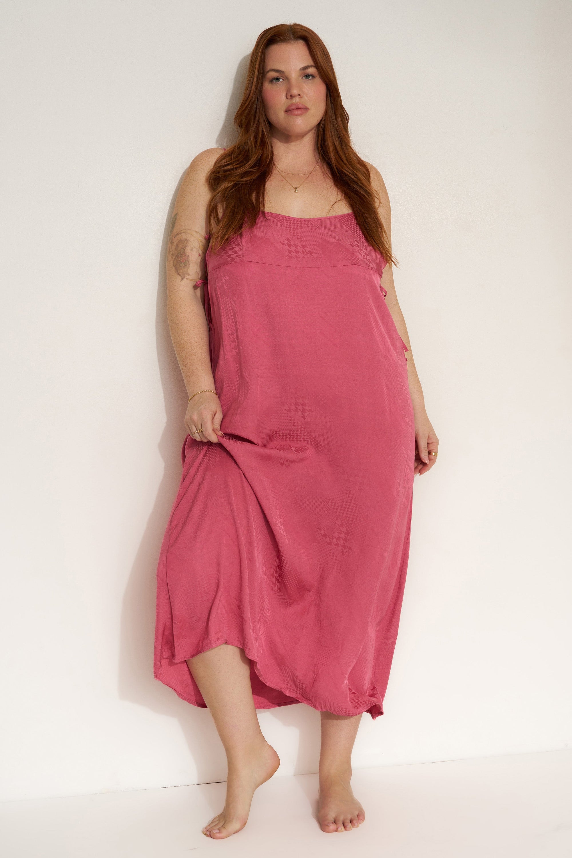 Be Idle - The Flirty Maxi Slip - Rose -