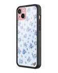 Wildflower Forget Me Not Floral iPhone 15 Plus Case