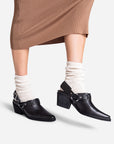 Intentionally Blank - Friday Slingback Clog Mule -