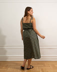 Penelope Dress in Black Floral | Loup