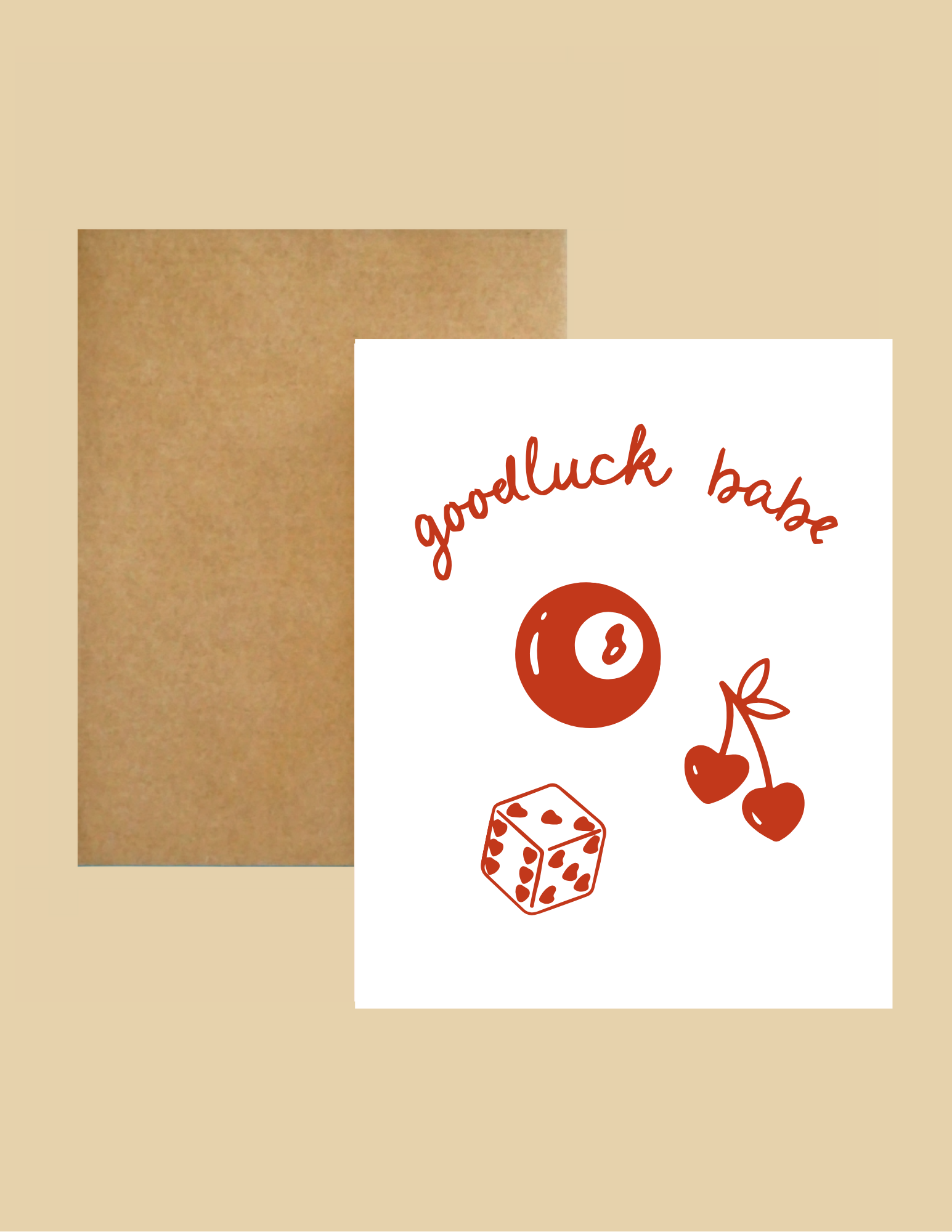 Greeting Card - Goodluck