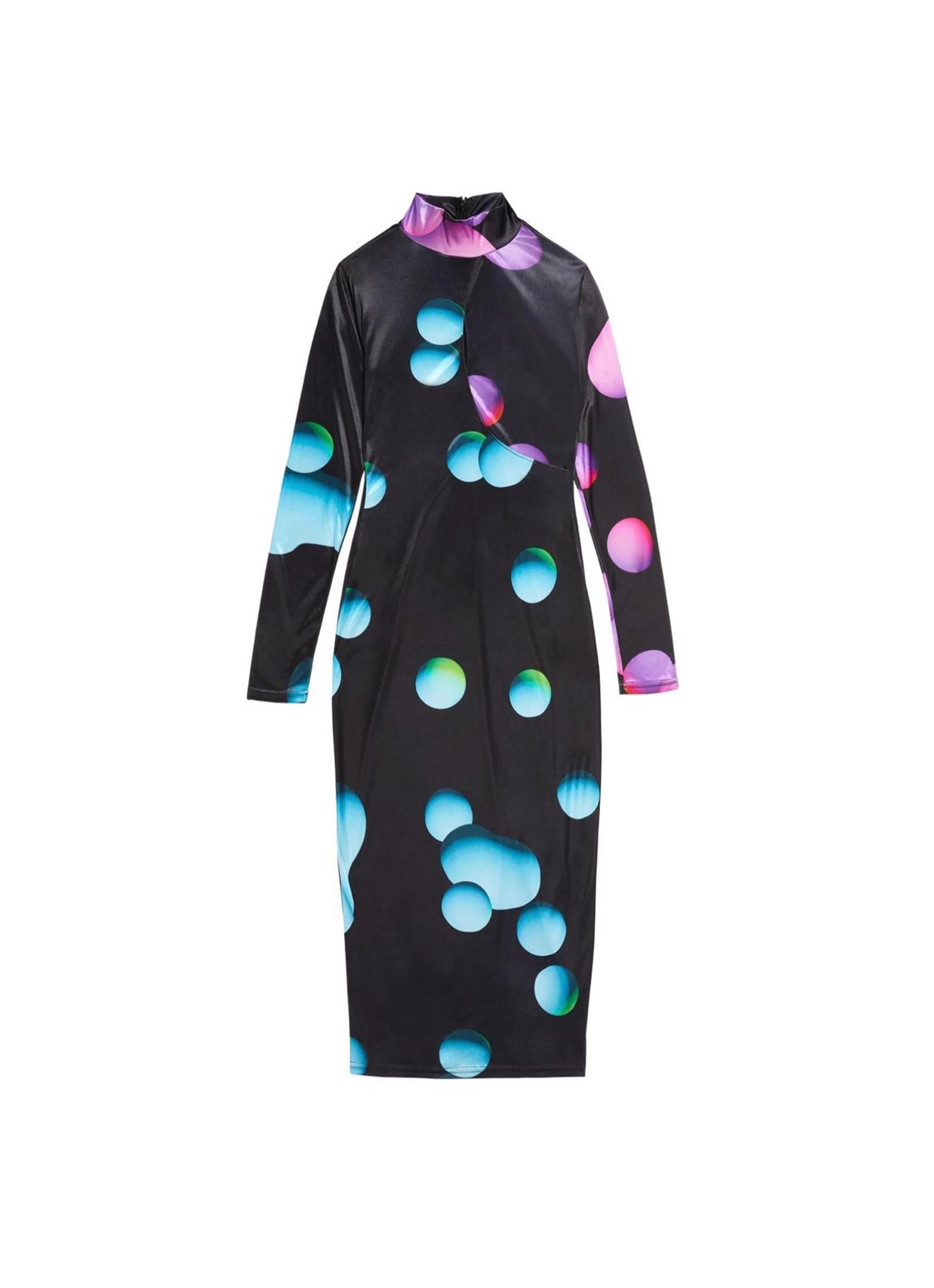 Gal Dress - Lava Print