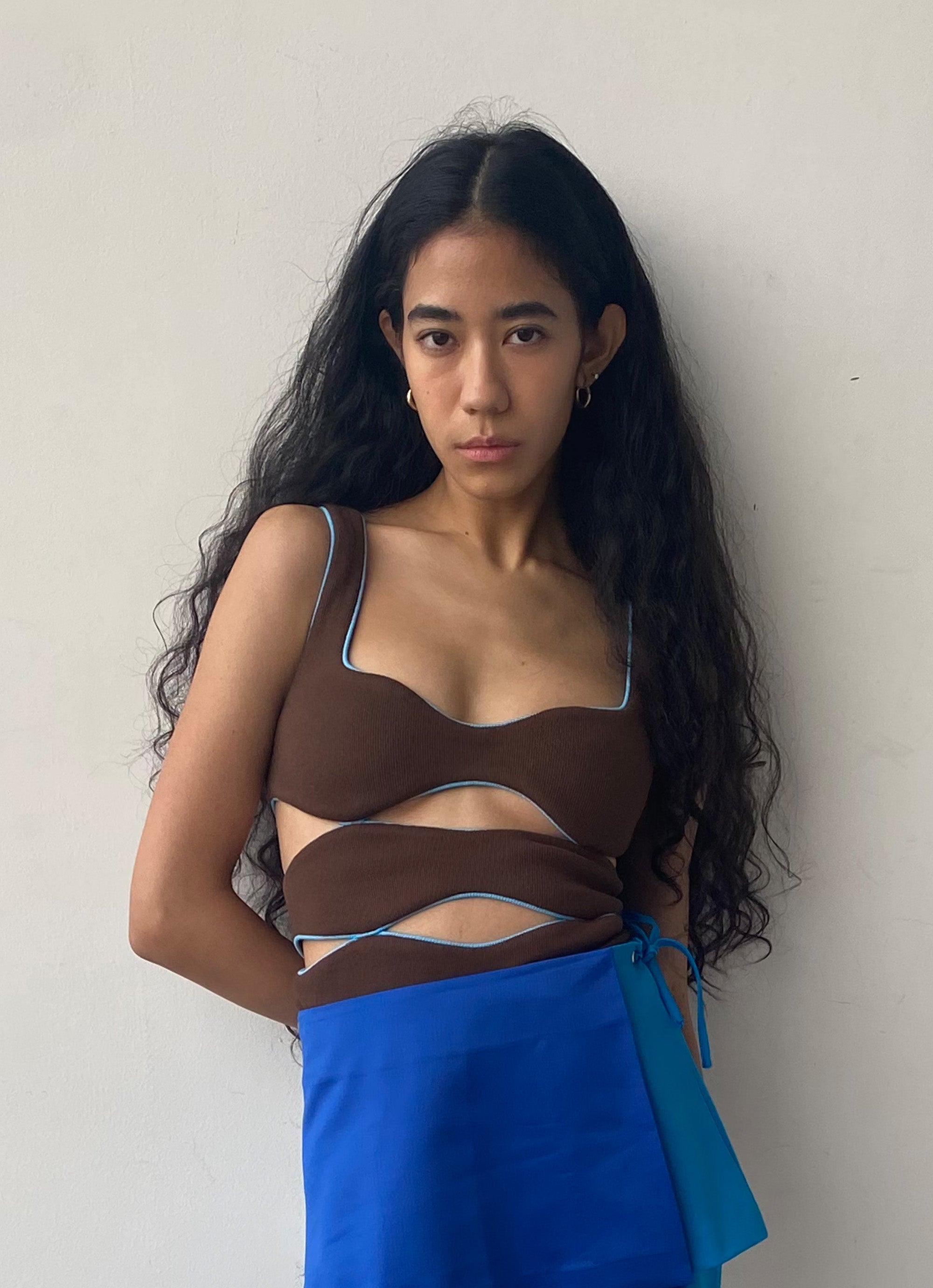 Ginny Tank - Brown