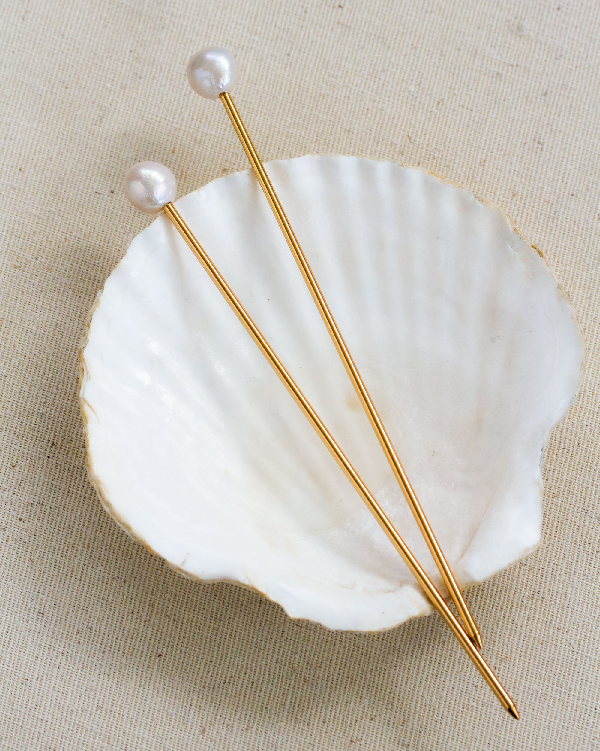 Ebb and Flow Pearl Hair Pin Jewelry