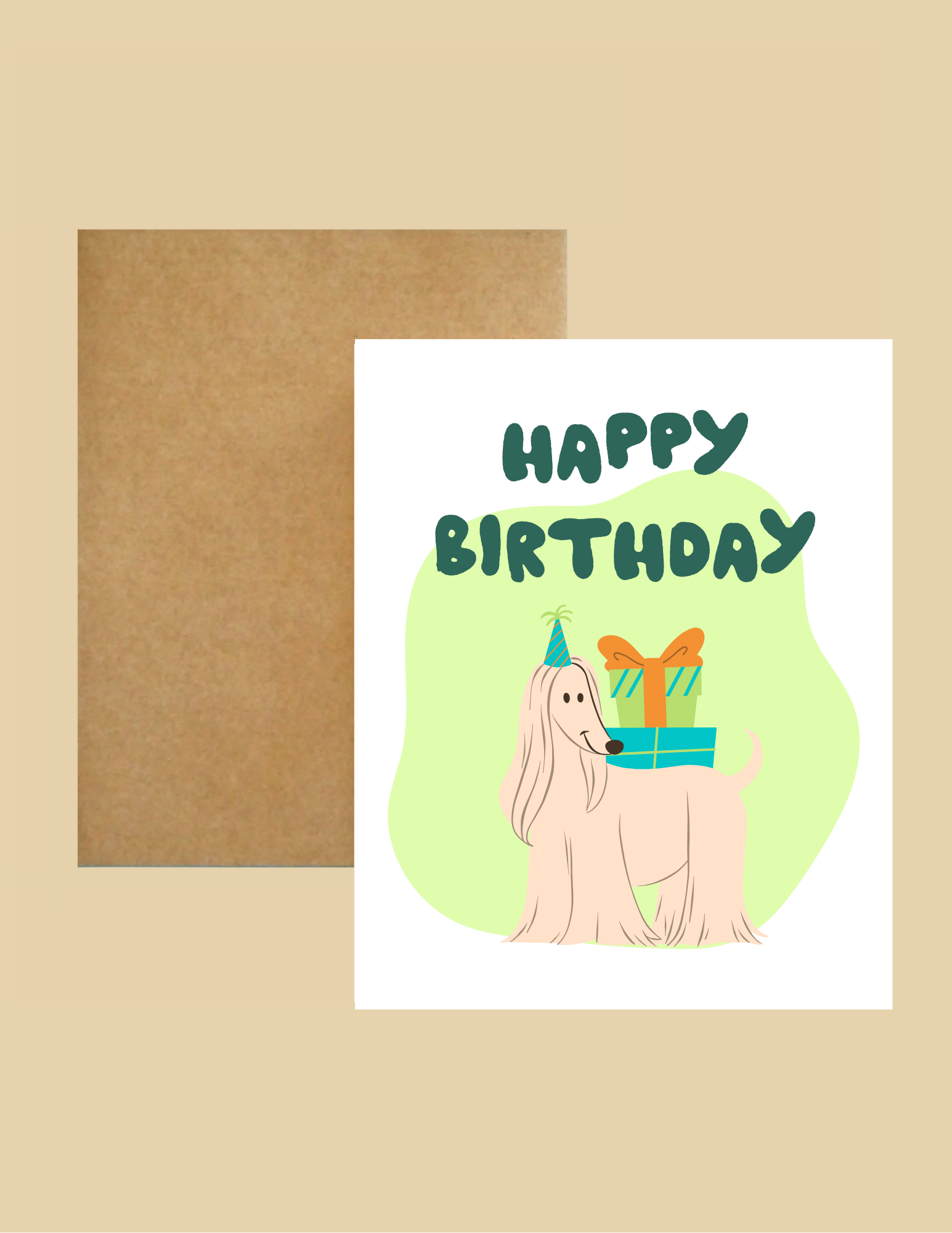Greeting Card - Happy Birthday