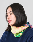 Verloop - Hi-Low Stripe Knit Balaclava -