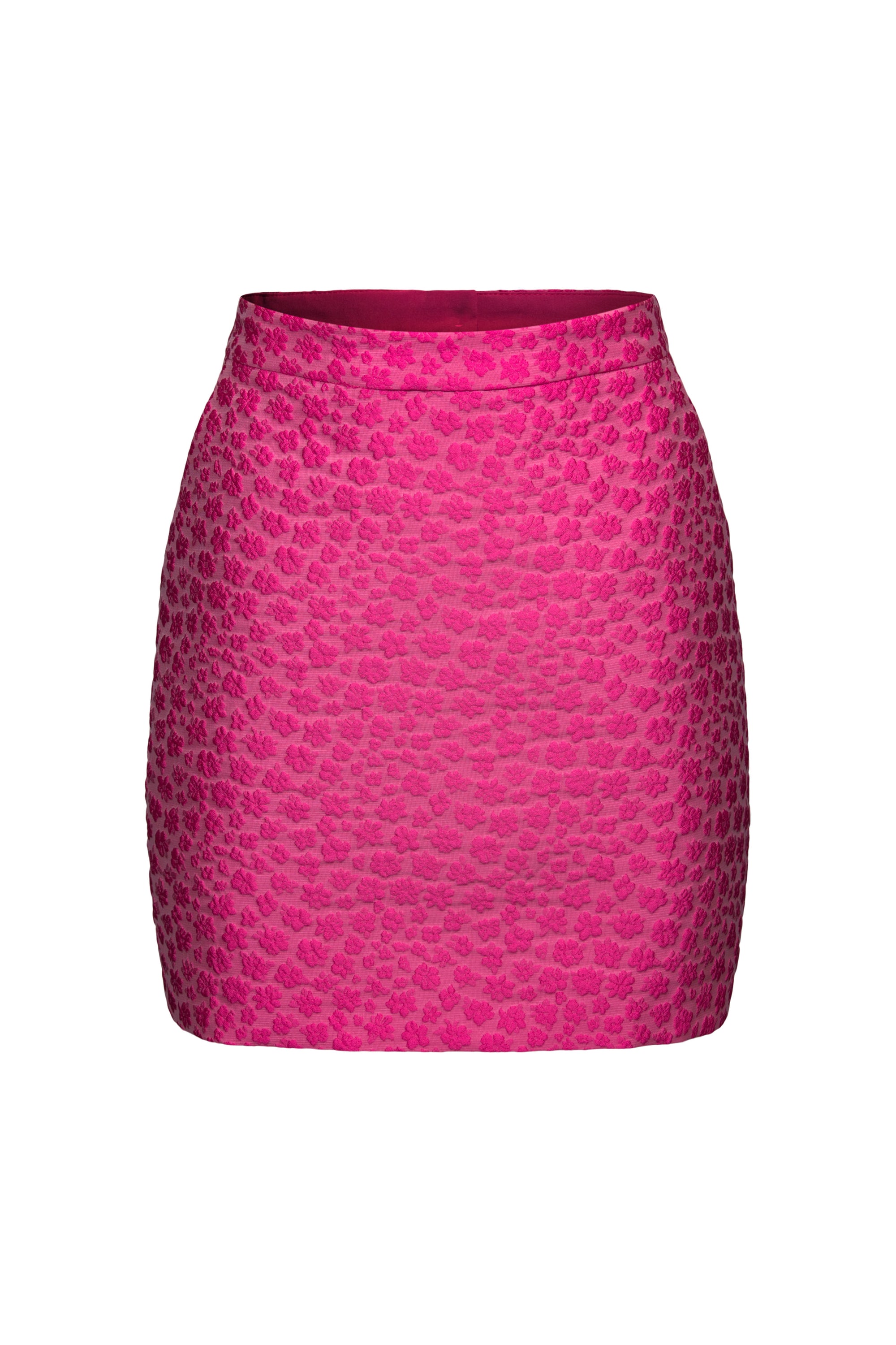 Printed Mini Skirt - Pink
