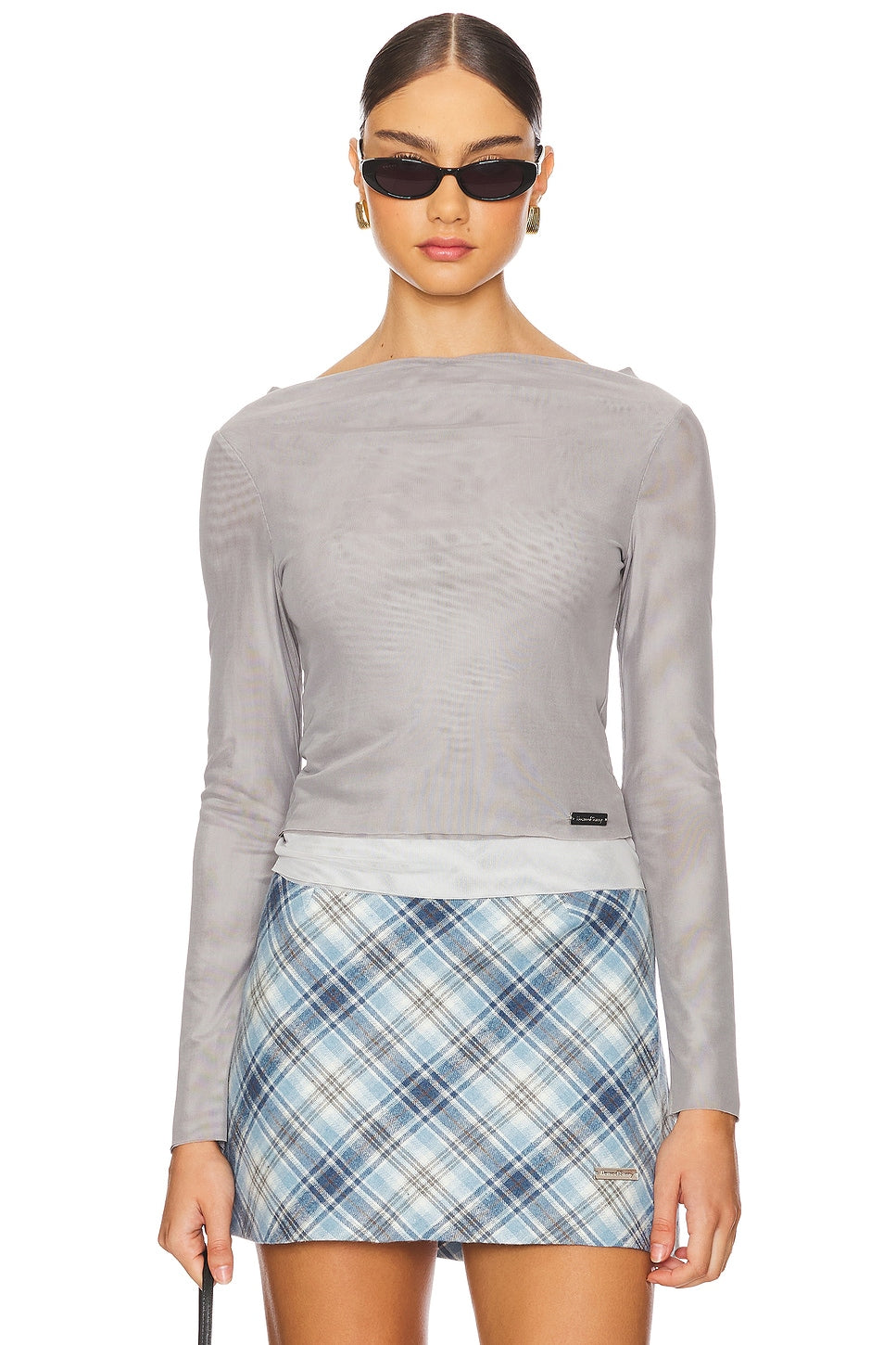 Multi Layer Mesh Second Skin - Ash