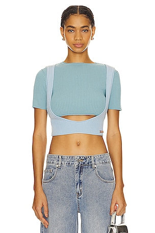 Olympus Layer Rib - Sky Blue