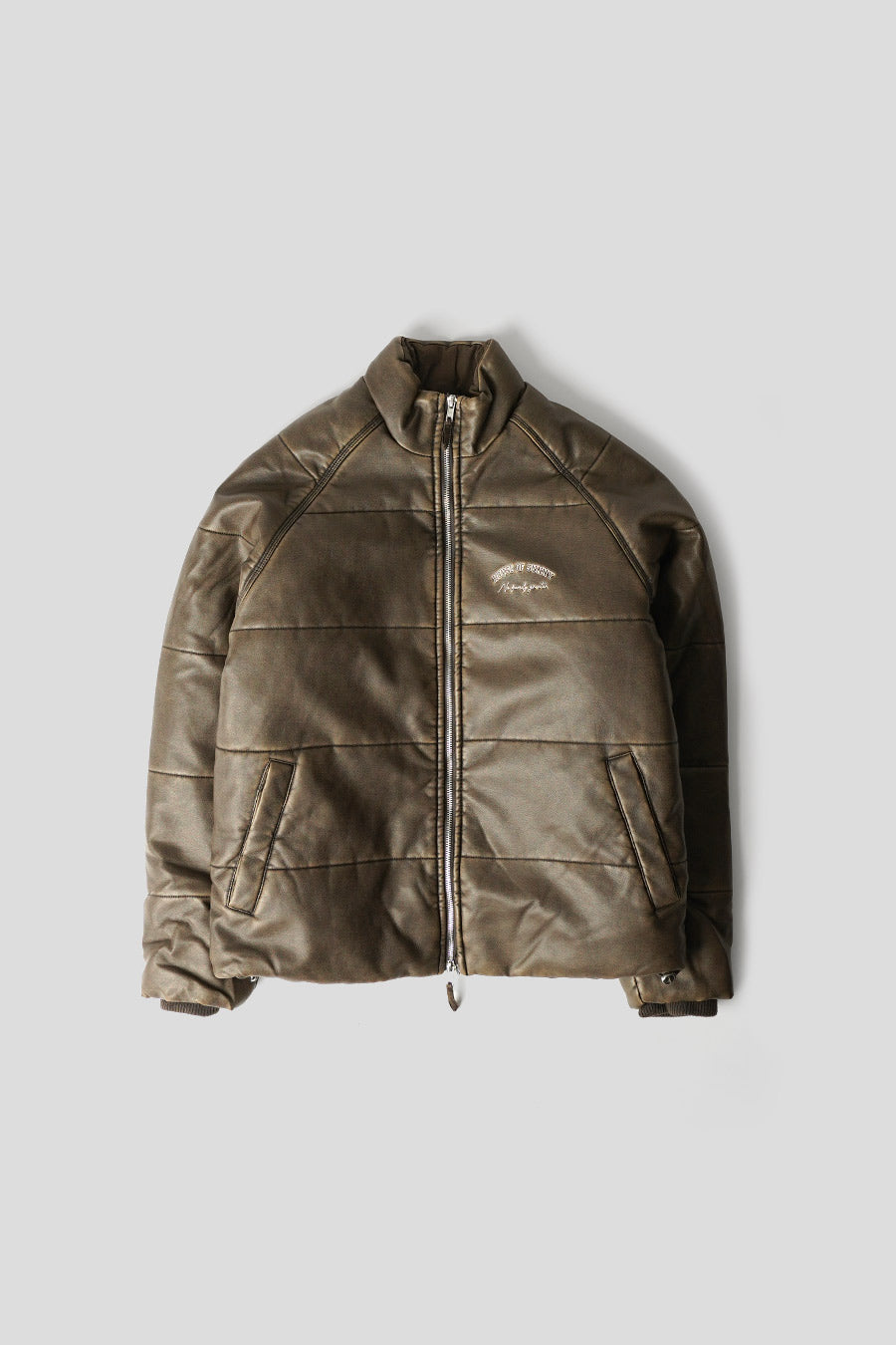 Heavyweight Fade Puffer - Chocolate