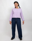 Gravel & Gold - Halls Cardigan - Verbena -