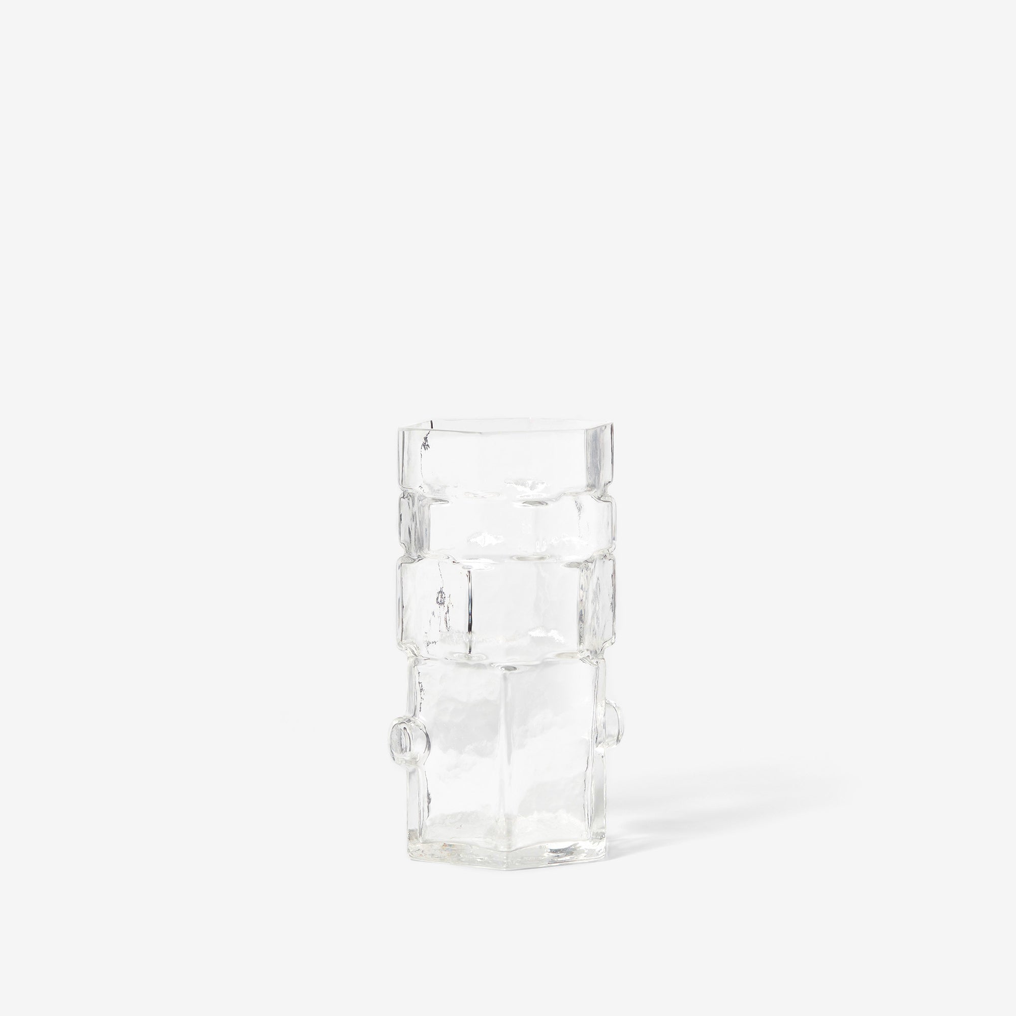 Hex Vase - Clear