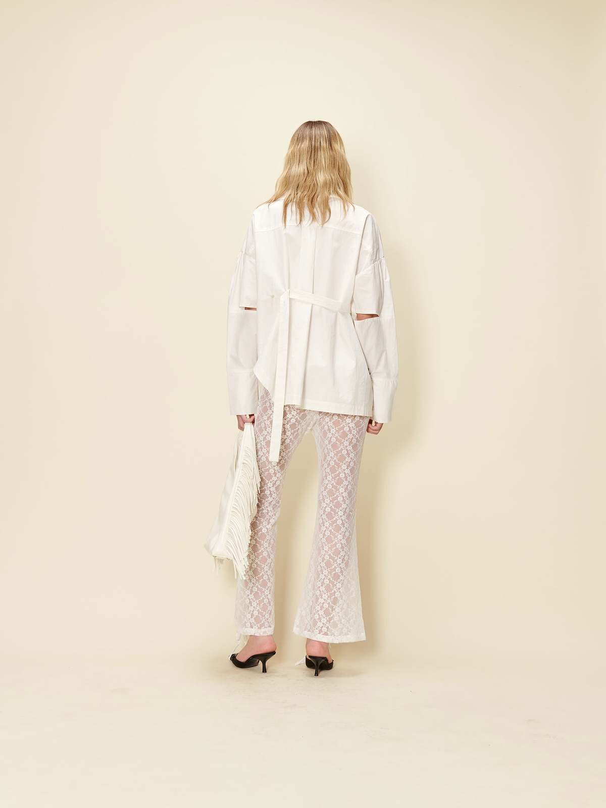 Lovers Lace Pants - Porcelain