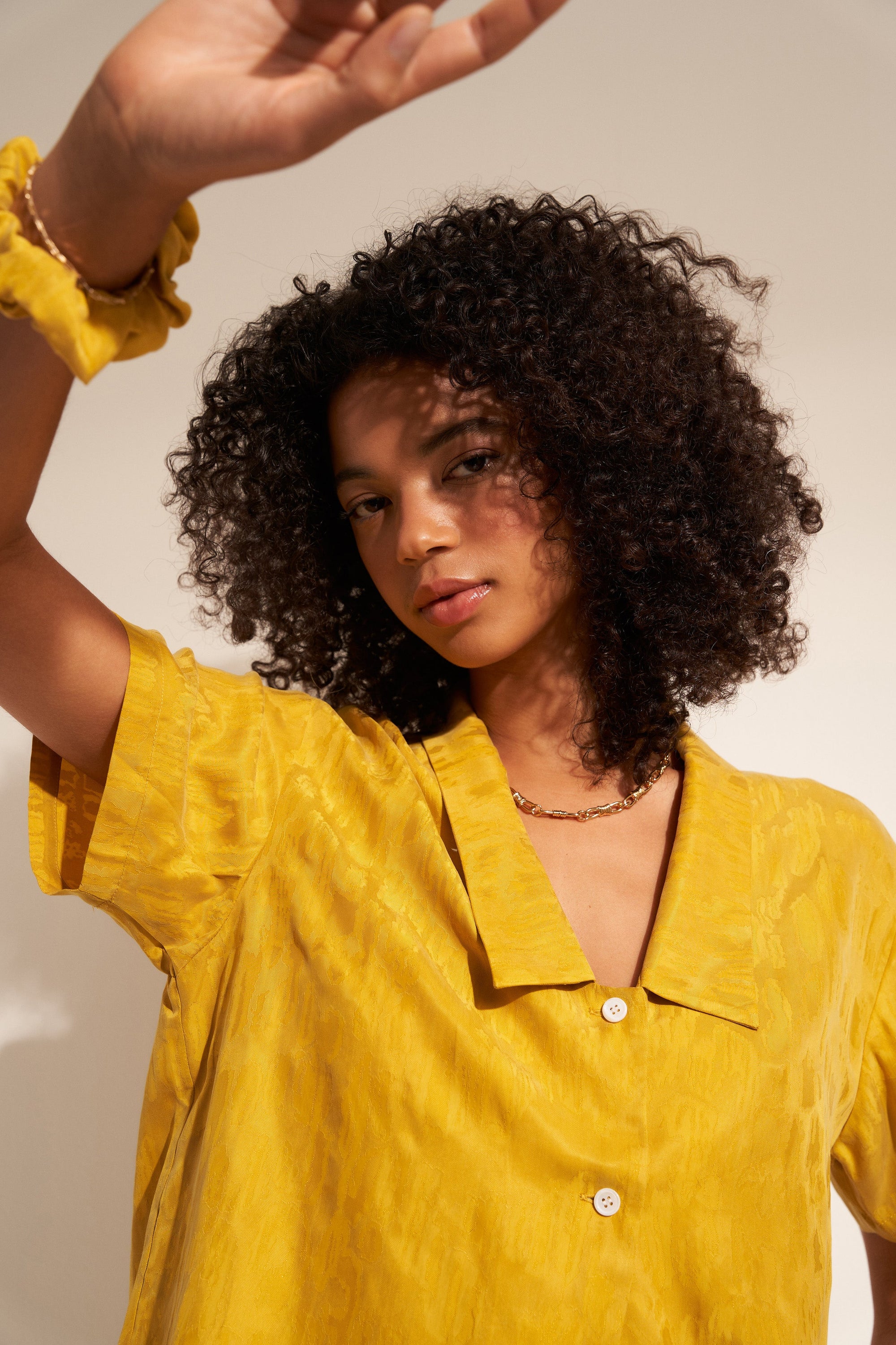 The Button Up - Sunflower
