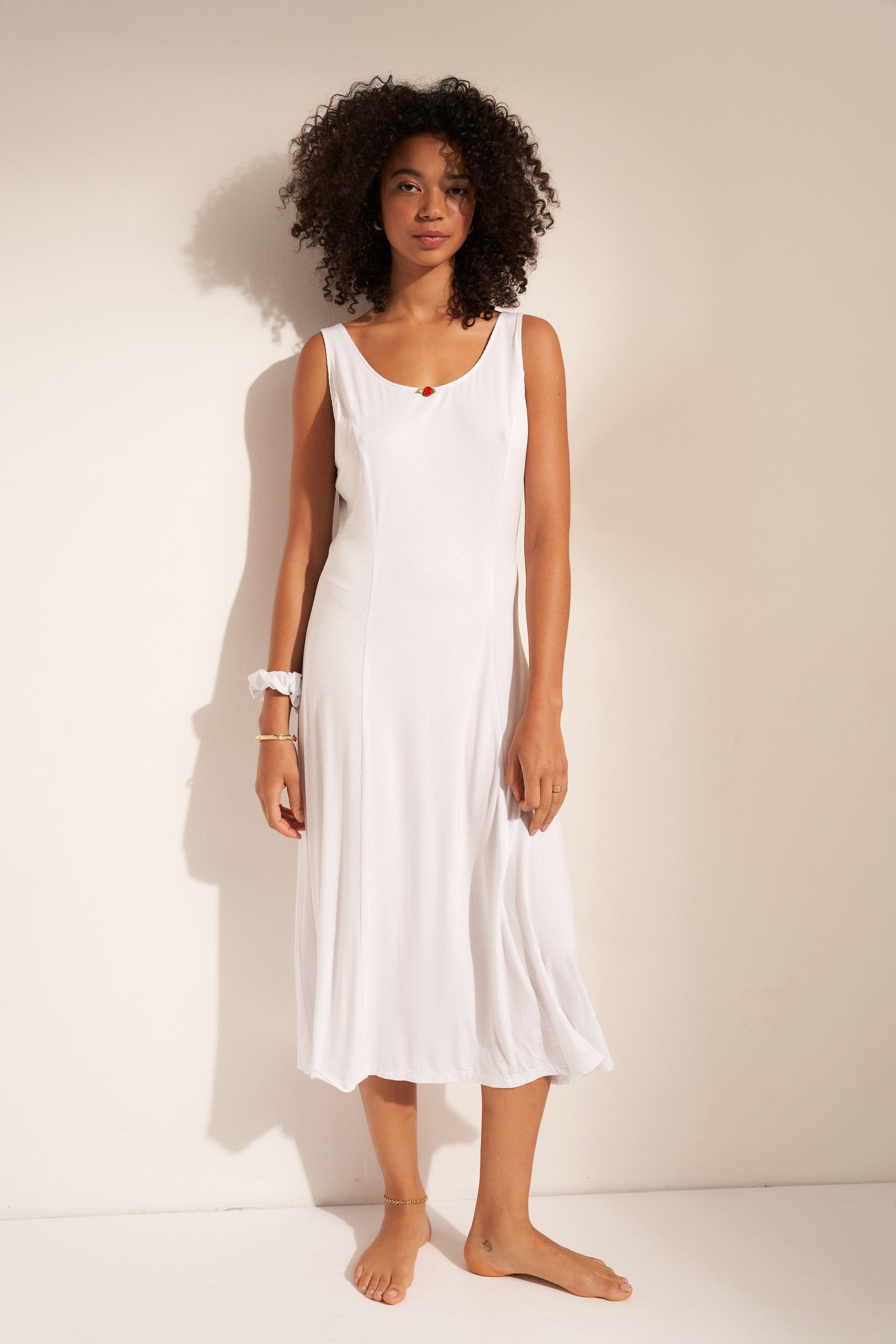 The Jersey Slip - White