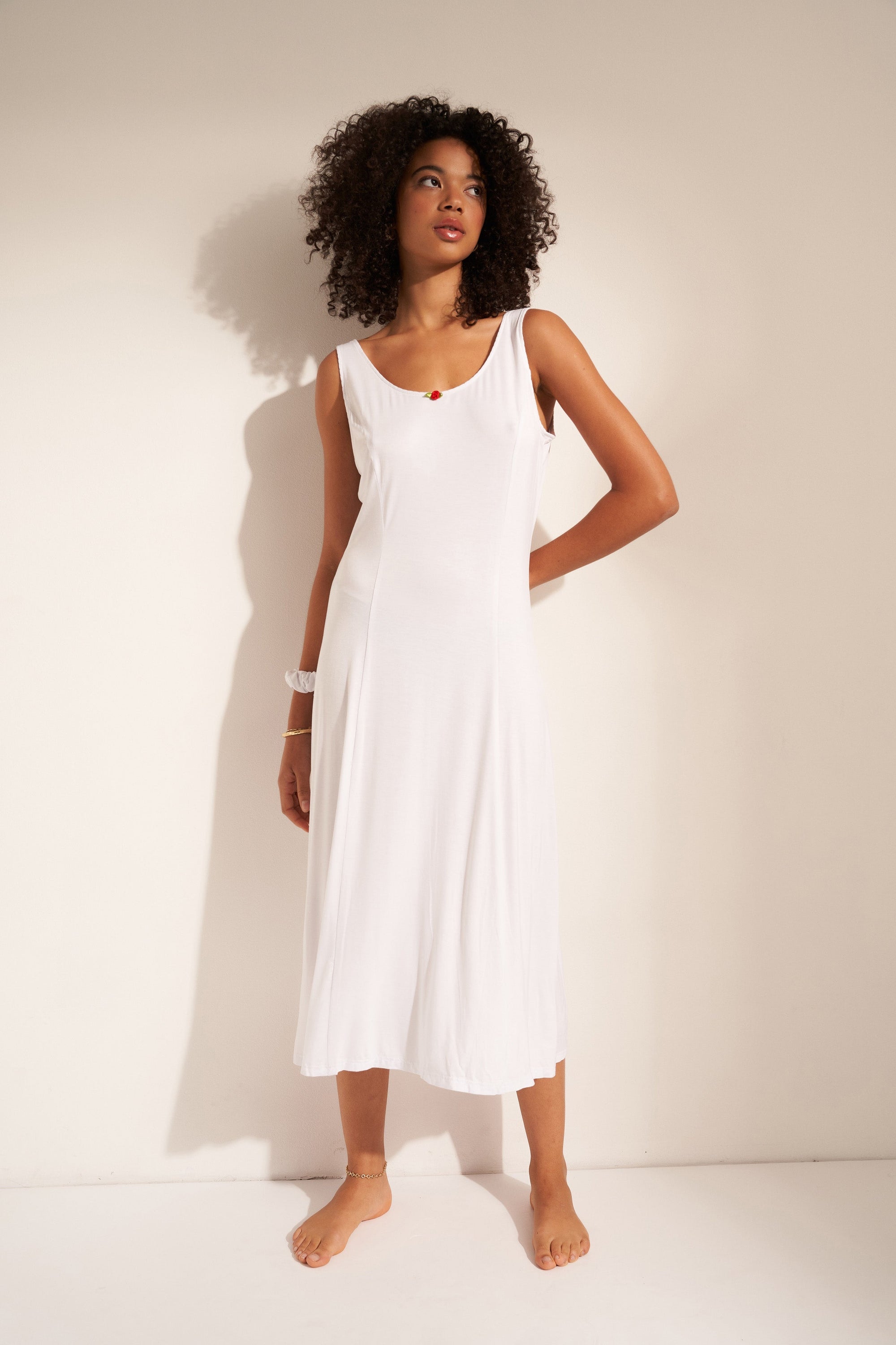 The Jersey Slip - White