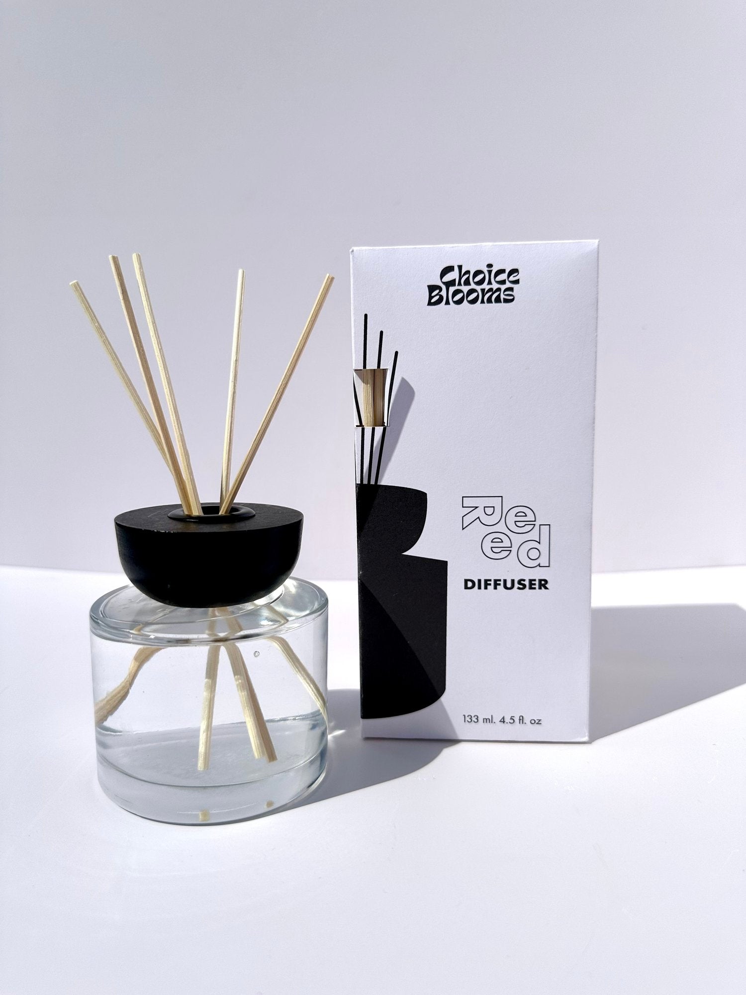Choice Blooms - Natural Reed Diffuser - No. 3 Moss + Amber -