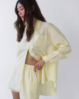 The Poplin Boxer Short - Butter