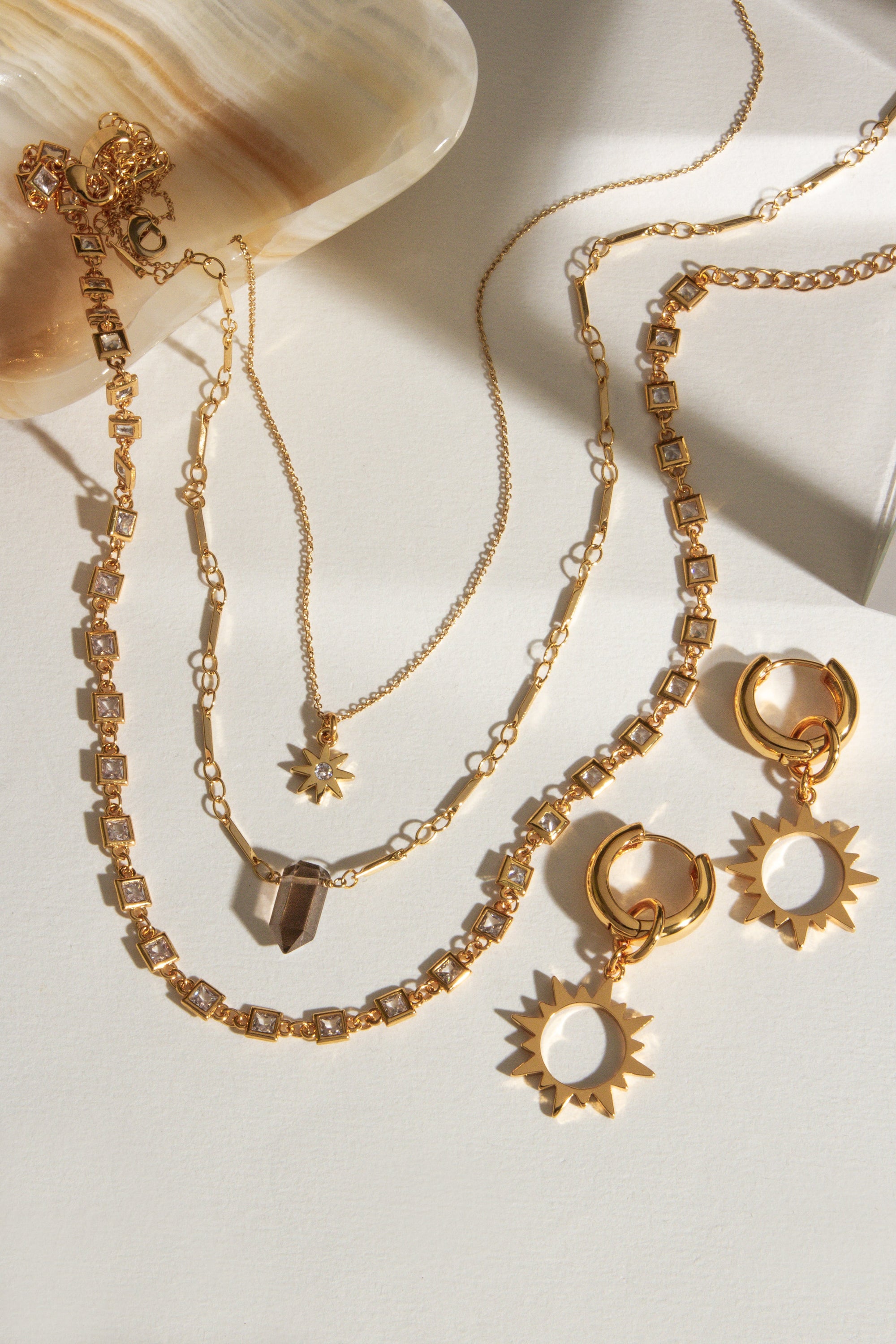 Caffeine Interchangable Huggie Earring