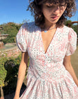Lisa Says Gah - Elizabeth Dress - Rose White Dot -