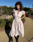 Lisa Says Gah - Elizabeth Dress - Rose White Dot -
