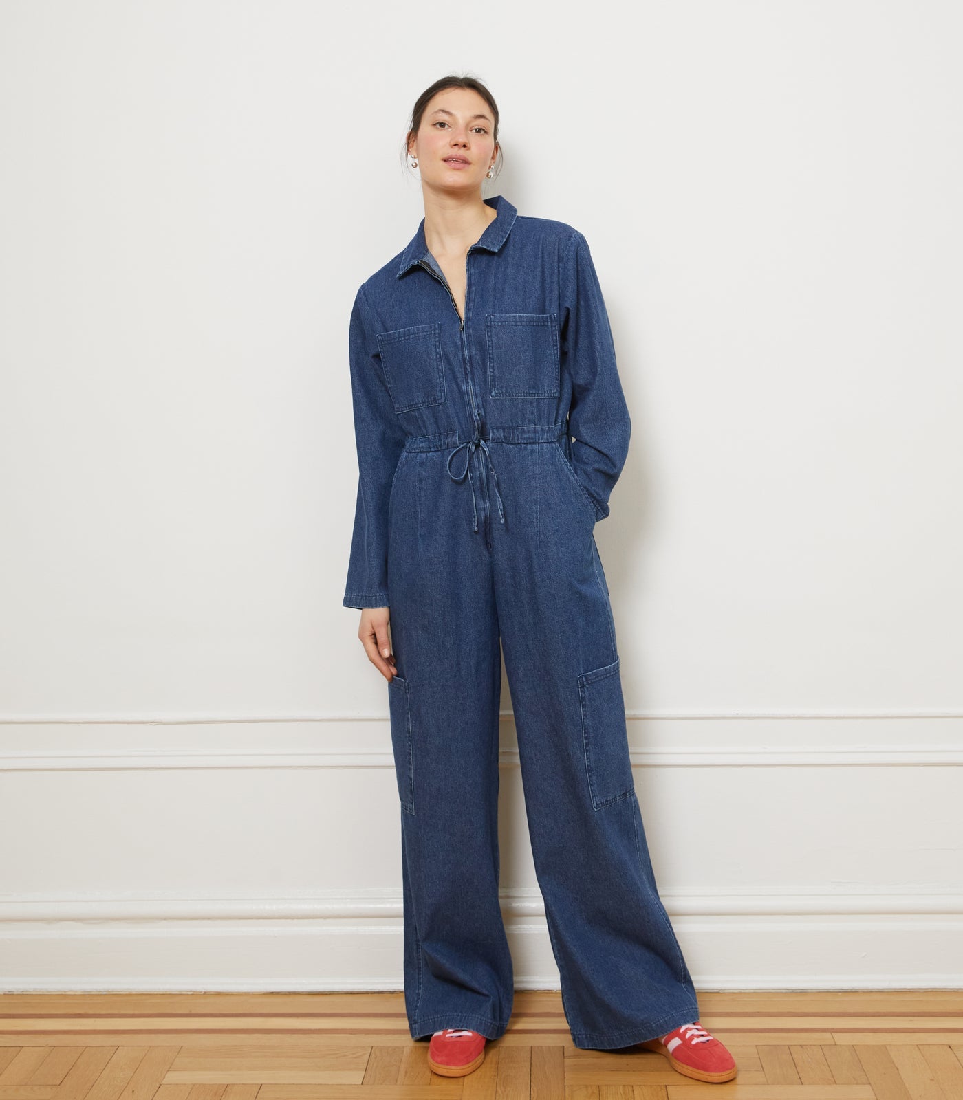 Spencer Jumpsuit - Indigo