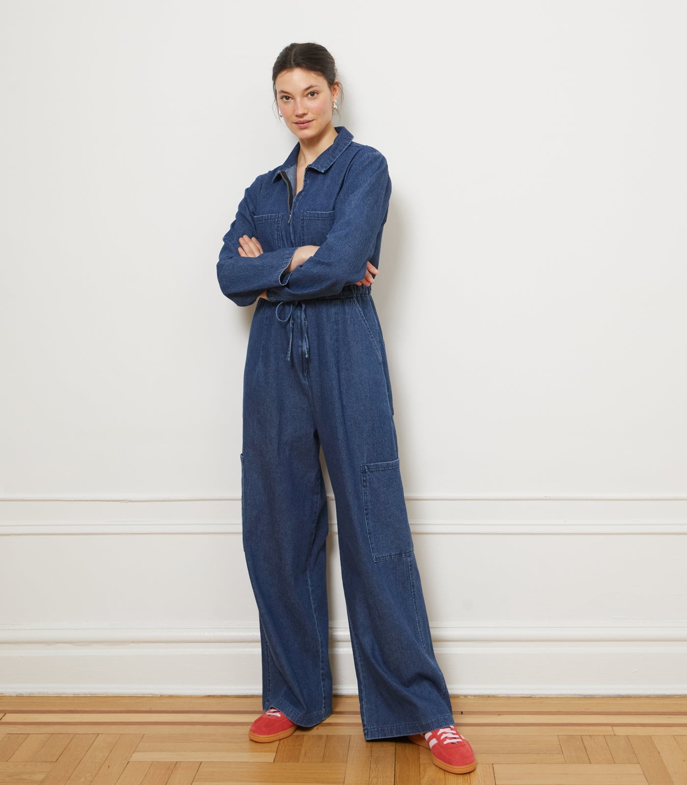 Spencer Jumpsuit - Indigo
