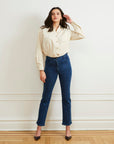 Cleo Jeans in Dark Indigo Denim | Loup