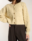 Callahan Knitwear - Jolie Cardigan - Swan -