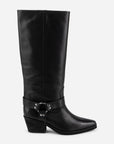 Intentionally Blank - Josephine Knee High Biker Boot -