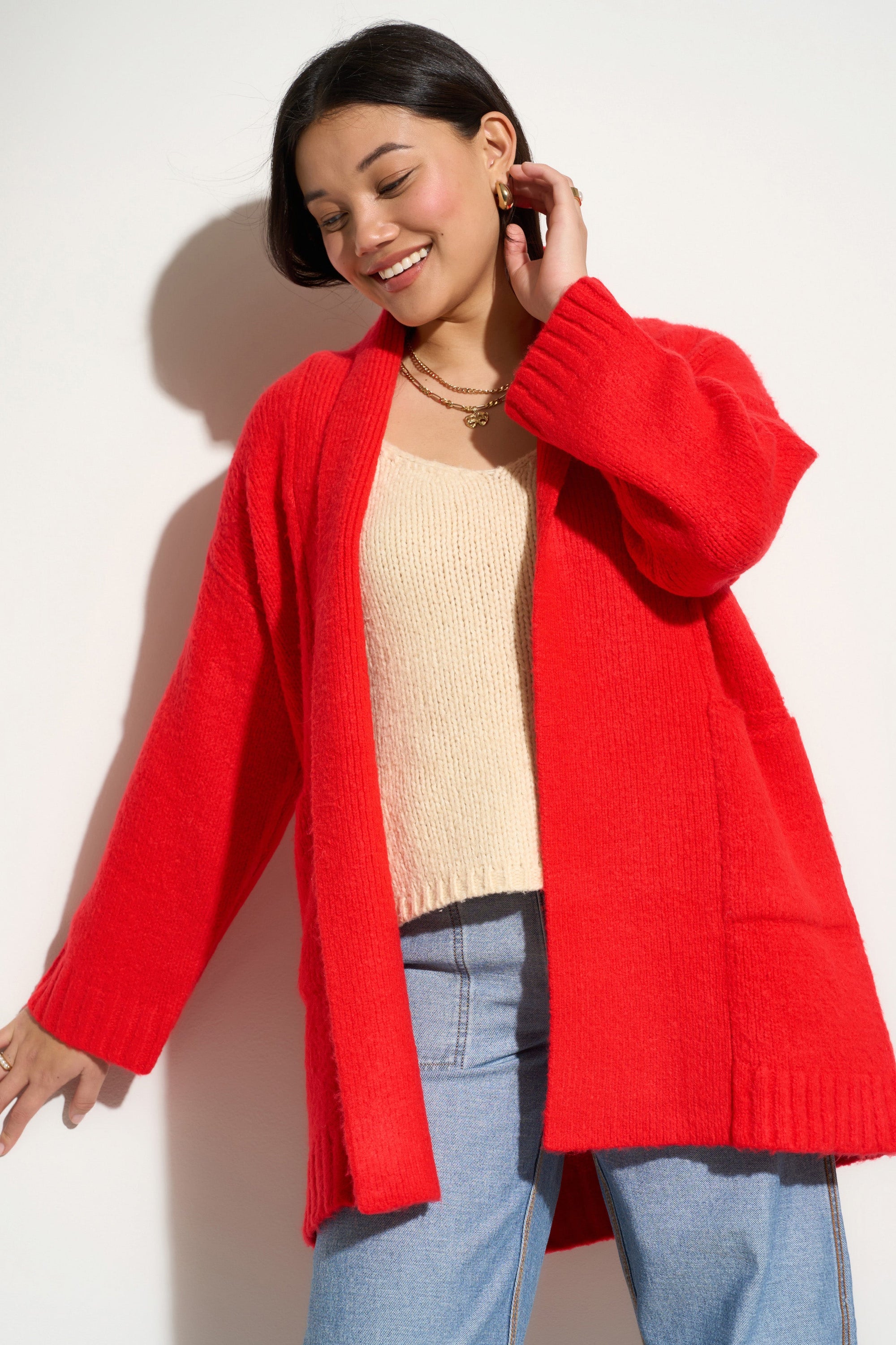 Juliet Cardigan - Red