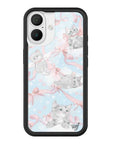 Wildflower Kitten Around iPhone 16 Case