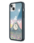 Wildflower iPhone case 14 Plus Laufey Collab Clock Cute