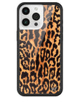 Wildflower Leopard Love iPhone 15 Pro Max Case